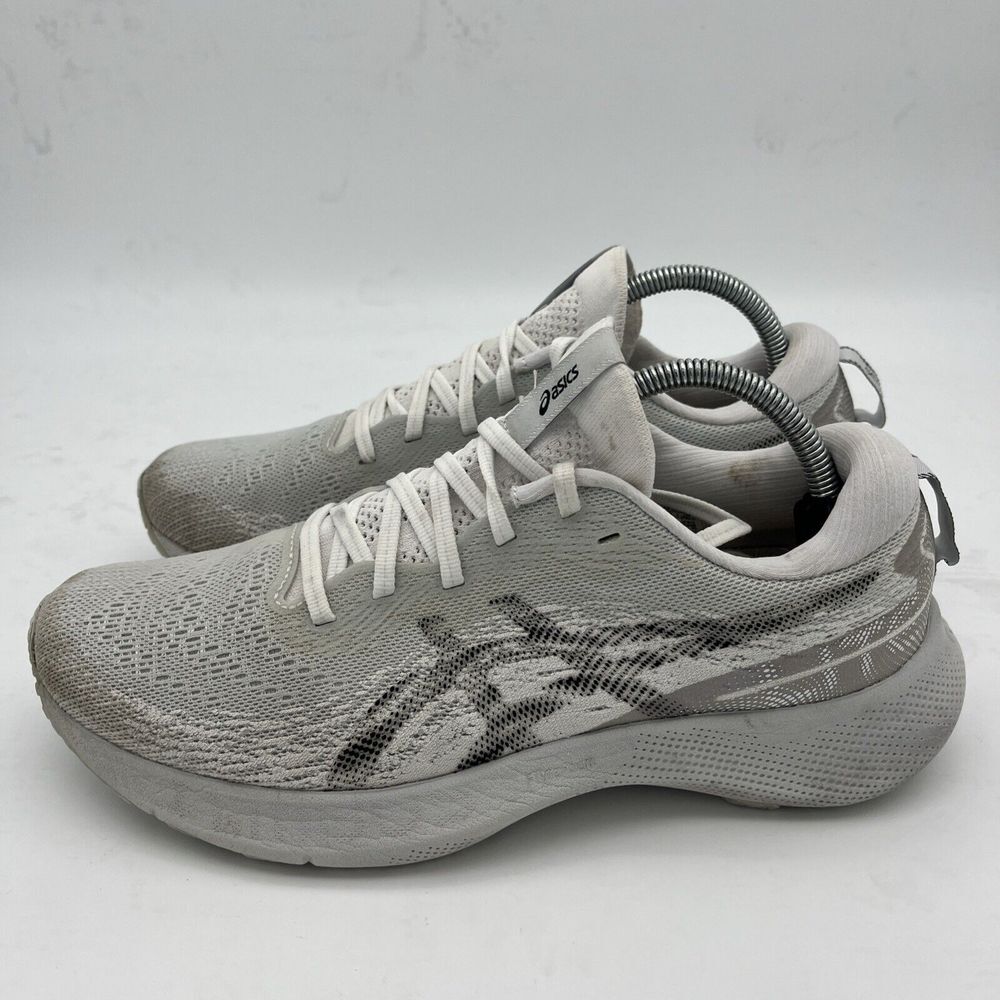 Asics Women's Athletic Shoes in Light Gray and White
